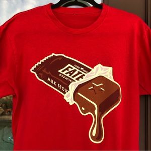 Fate Brewing Company Candy Bar Milk Stout Tee M